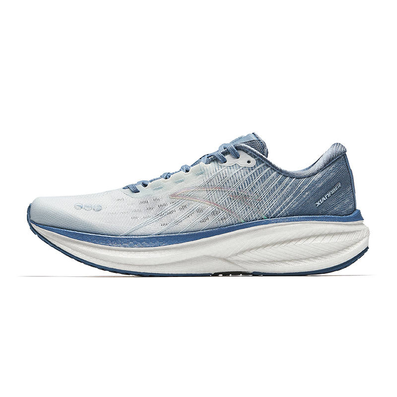 Anta Cushioning Slip Resistant Abrasion Resistant Low top Casual Running Shoes Men's Blue