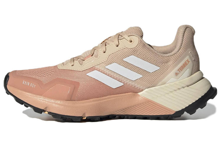 Adidas Adidas Terrex Soulstride Trail Lace Up Fabric Slip Resistant Abrasion Resistant Low top Running Shoes Women's
