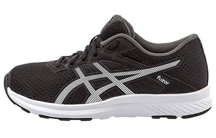 Asics Fuzor Abrasion Resistant Abrasion Resistant Low top Running Shoes Women's Black White