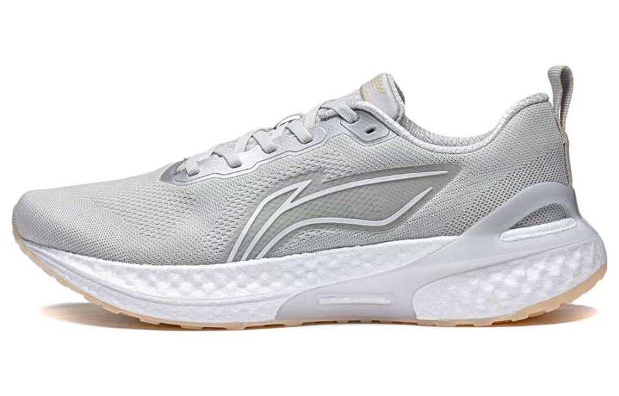 Li-Ning Li Ning YueYing Element Slip Resistant Low top Running Shoes Men's Gray