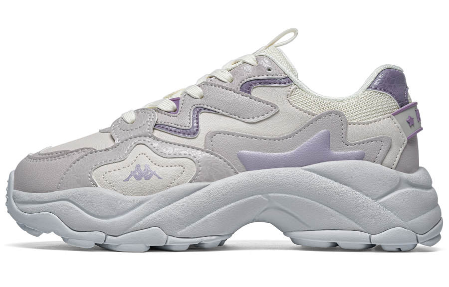 Kappa Textile, Synthetic Leather Slip Resistant Abrasion Resistant Low top Casual Running Shoes Women's