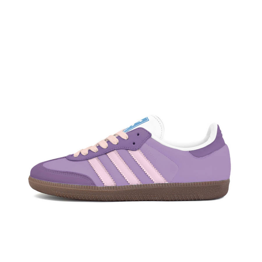 Adidas Originals SAMBA OG Low top Skateboard Shoes Unisex Purple