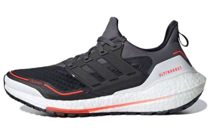 Adidas UltraBoost 21 Adidas Cold.RDY 'Grey Solar Red'