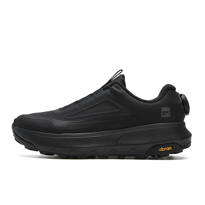 FILA BOA EXPLORER 3 Cushioning Abrasion Resistant Lightweight Low top Outdoor Shoes Women's Black