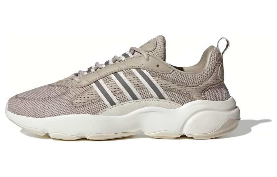 Adidas Originals Haiwee Abrasion Resistant Breathable Low top Chunky Sneakers Unisex Gray Green