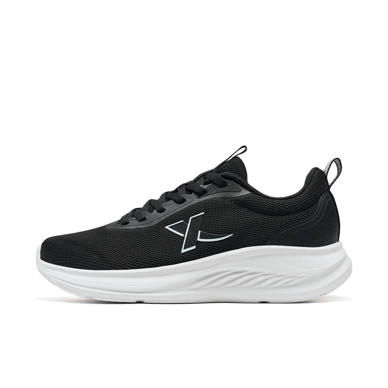 XTEP Feather Escape Textile Low top Casual Running Shoes Men's Black White