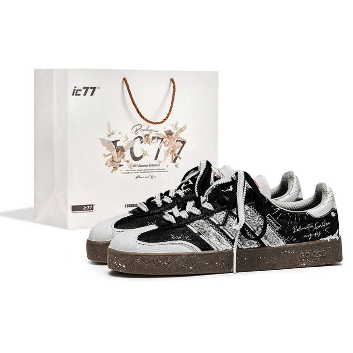 Adidas Adidas VL COURT 2.0 Low top Skateboard Shoes Unisex Black White