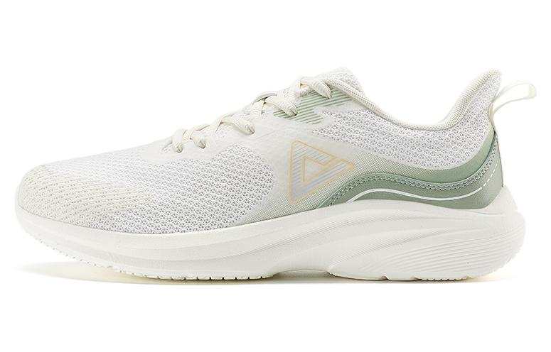 PEAK Comfortable Slip Resistant, Abrasion Resistant, Breathable Low top Running Shoes Men's Beige Green