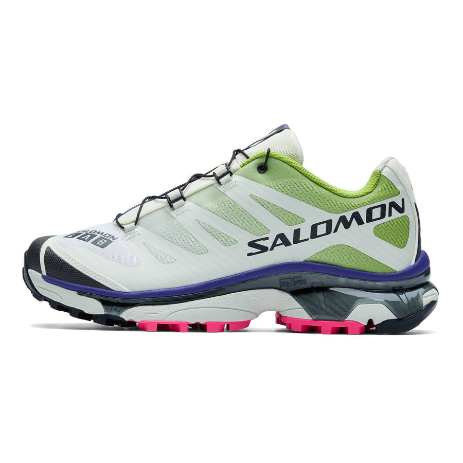 SALOMON XT 4 Synthetic Leather Low top Running Shoes Unisex Vanilla
