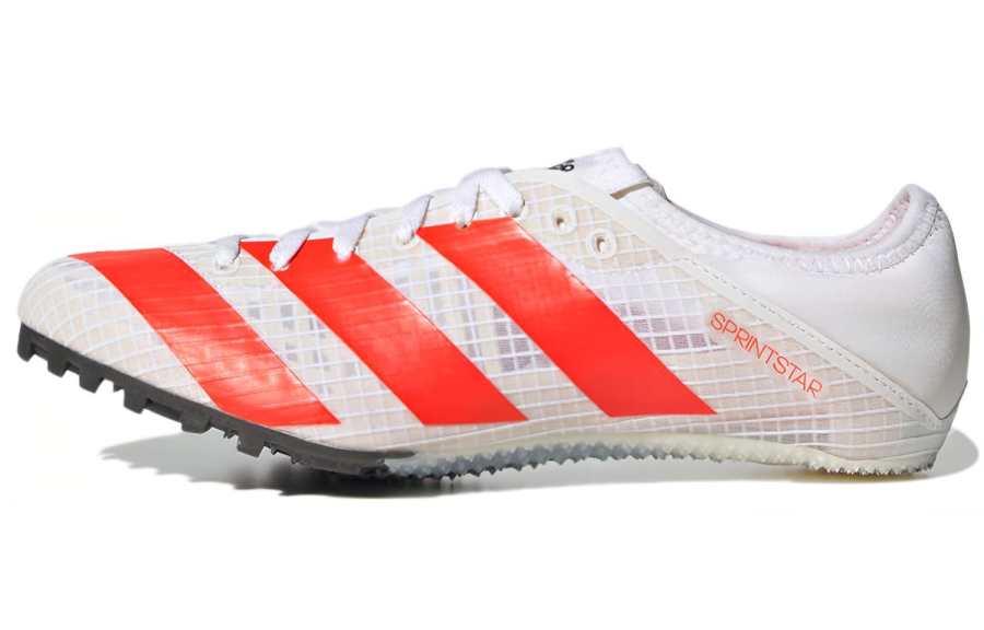 Adidas Adidas Sprintstar Spikes 'White Solar Red' Women's