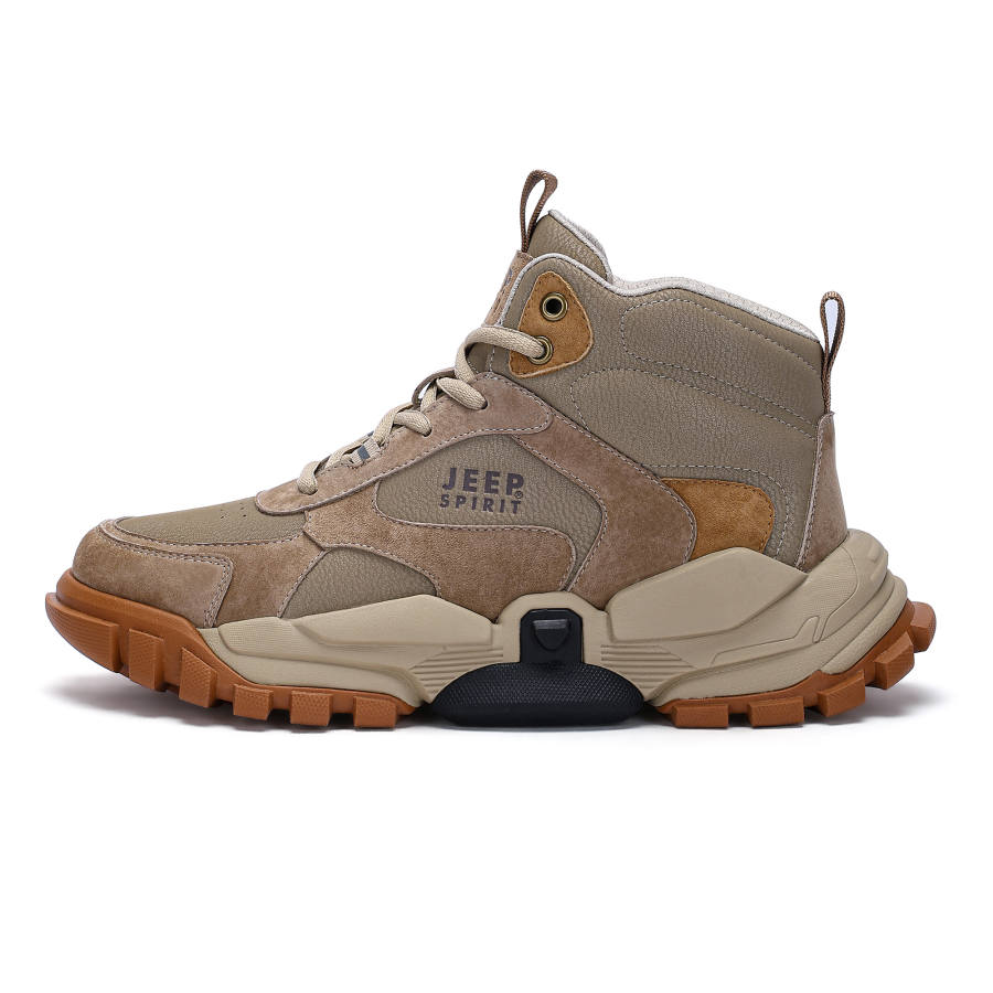 JEEP SPIRIT Short Outdoor Boots Men's Sandstone