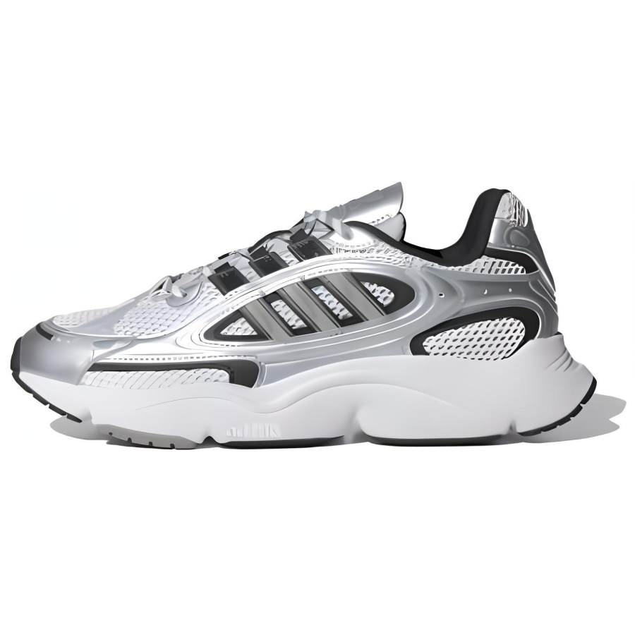 Adidas Originals Ozmillen Fabric Abrasion Resistant Support Low top Casual Running Shoes Unisex Silver