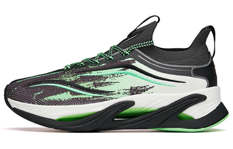 Anta Running Collection Cushioning Slip Resistant Abrasion Resistant Lightweight Low top Running Shoes Men's
