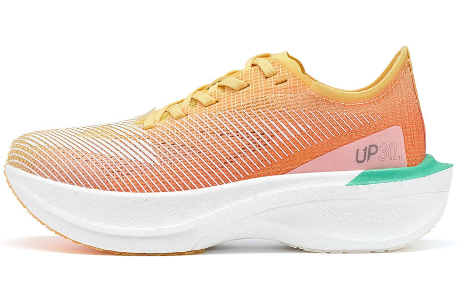 PEAK Taichi UP302.0 Running Shoes Women's Low Top Light Orange Red