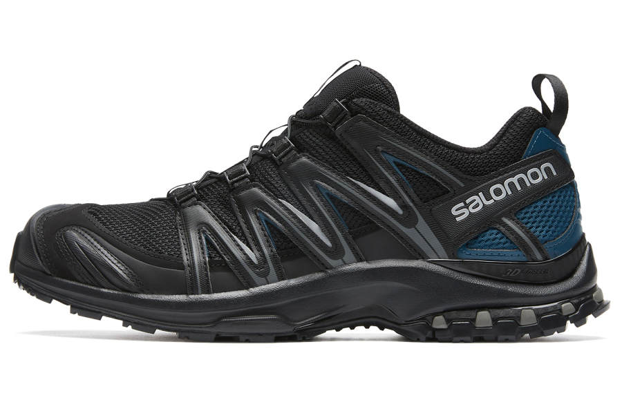 SALOMON XA PRO 3D Low top Outdoor Shoes Unisex Black Blue Gray