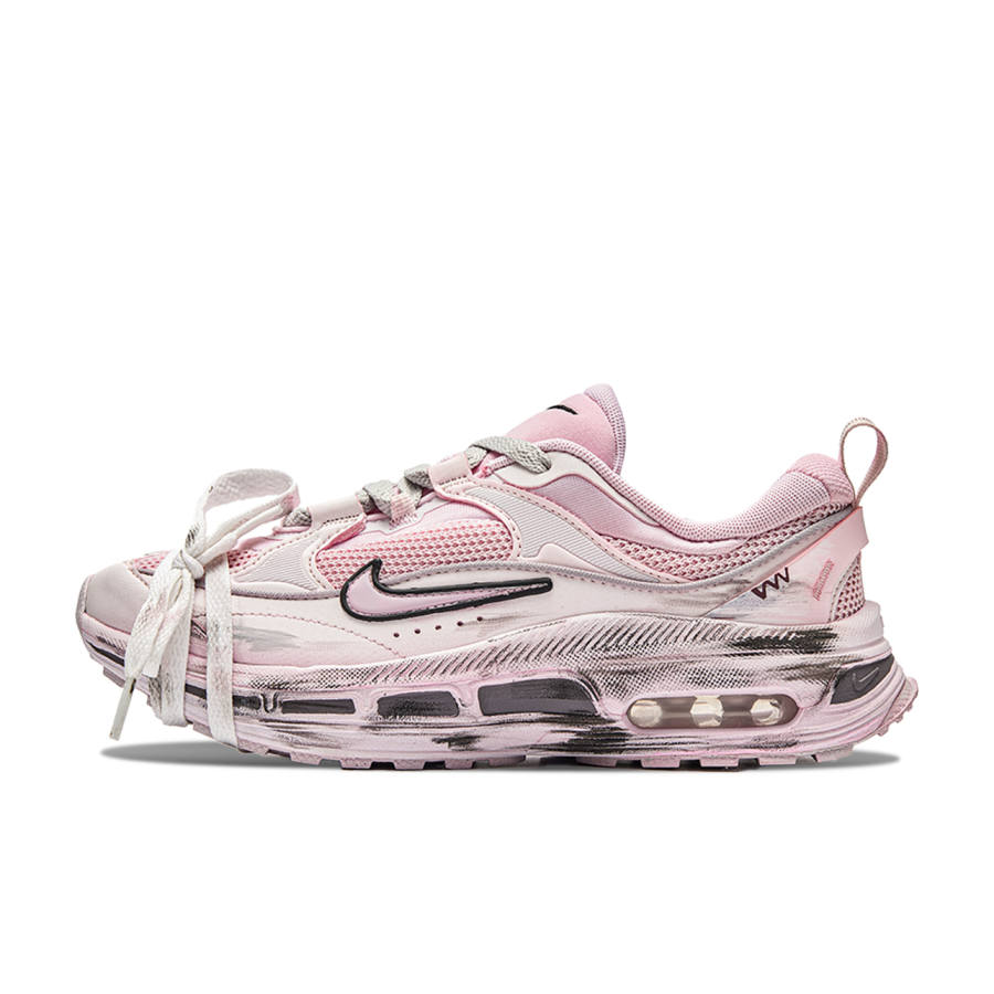Nike Nike Air Max Bliss Leather Low top Casual City Commuting Running Shoes Women's Pink