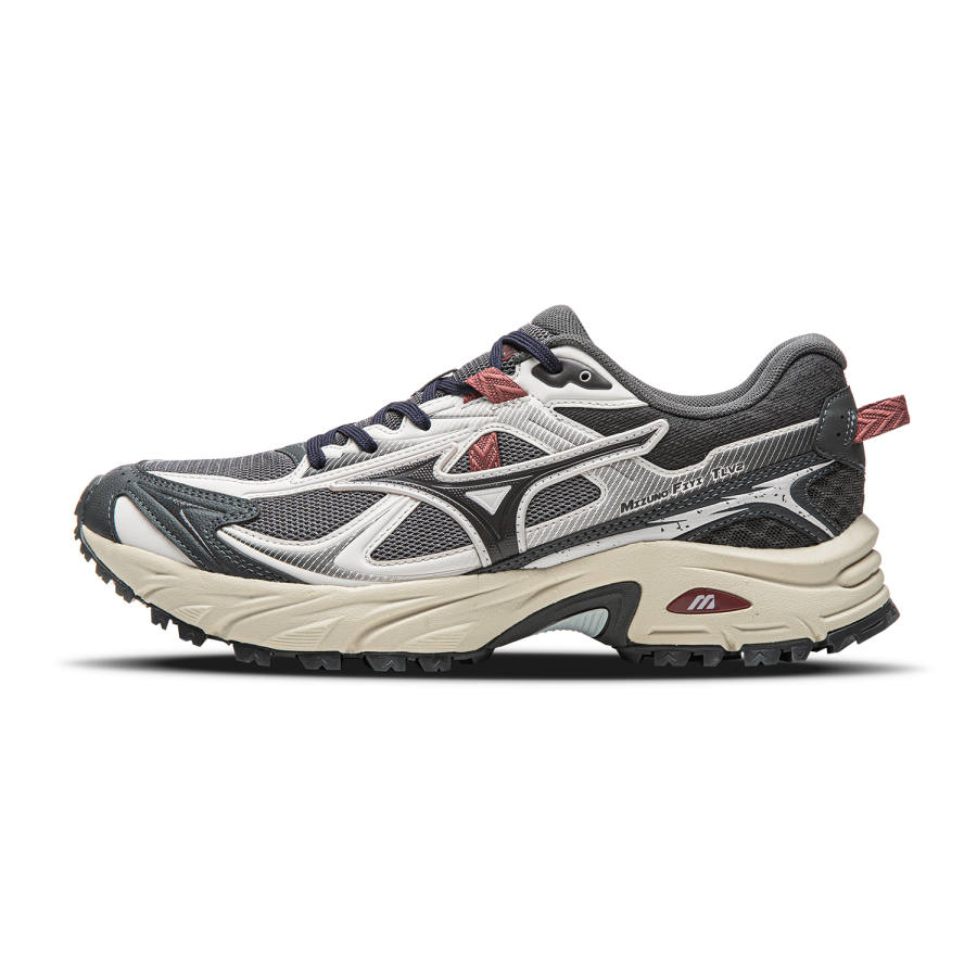 Mizuno FIYI TL Textile, Synthetic Leather EVA Midsole Casual Running Shoes Unisex Lead Gray