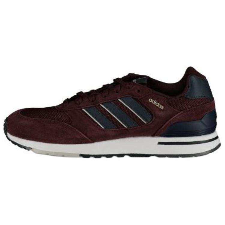 Adidas Adidas Run 80s Cushioning Low top Casual Running Shoes Men's Red Gray