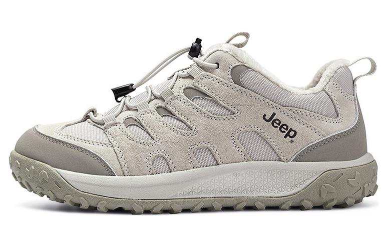 Jeep Abrasion Resistant Thermal Low top Outdoor Shoes Men's Gray
