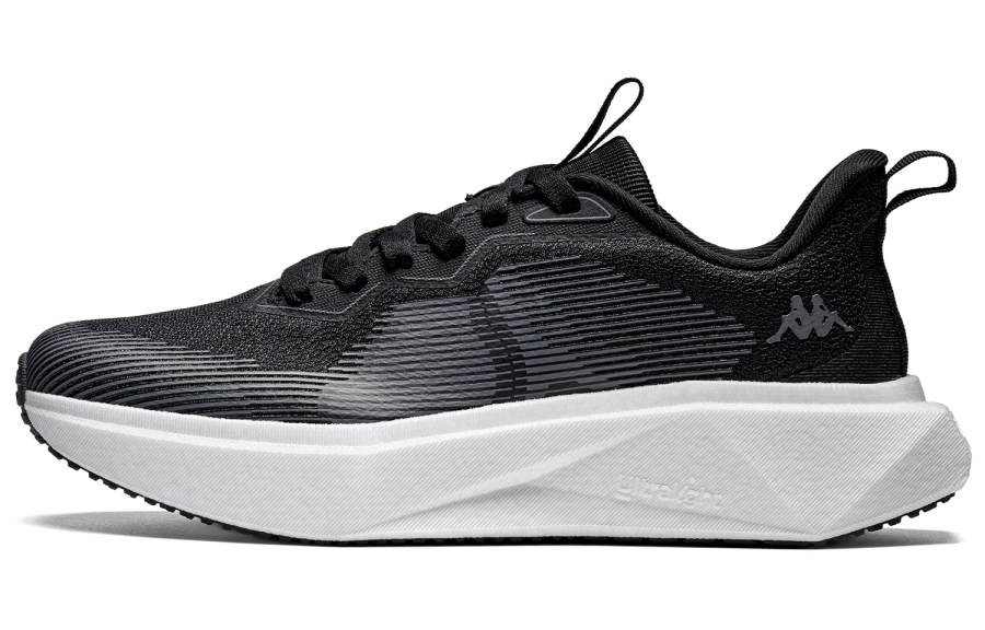Kappa Slip Resistant And Breathable Slip Resistant And Breathable Low top Training Running Shoes Unisex Black