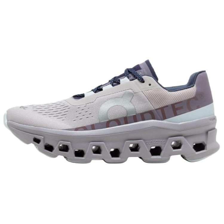 On On Women's CloudmOnster 'Pearl Arctic'