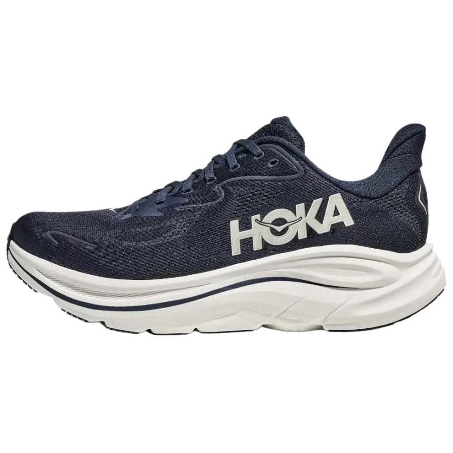 HOKA ONE ONE CLIFTON 10 Abrasion Resistant Low top Running Shoes Men's Blue