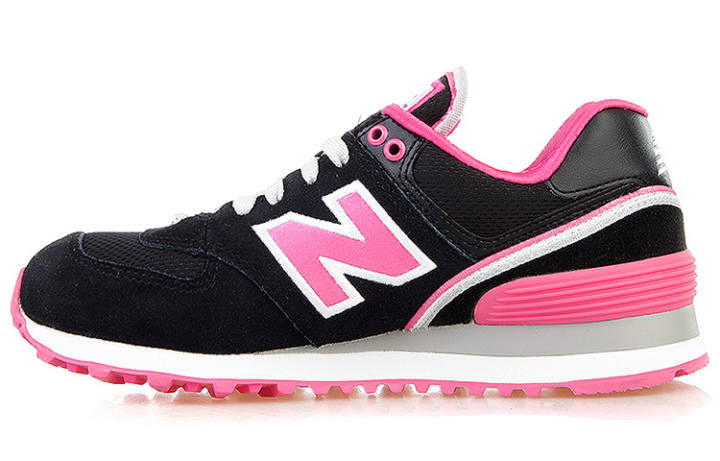 New Balance New Balance 574 'Stadium Jacket Pack Black Pink' Women's