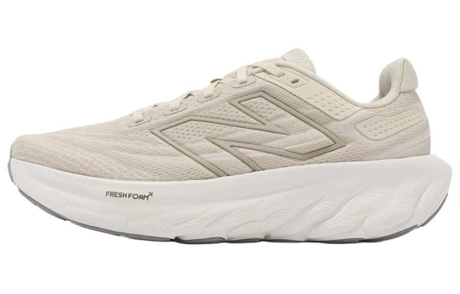 New Balance New Balance Casual Cushioning Abrasion Resistant Lightweight Low top Running Shoes Men's Ecru