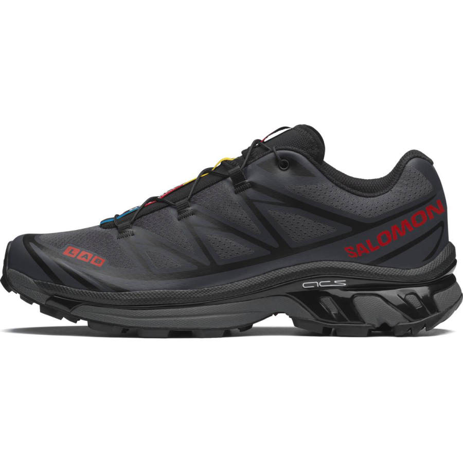 SALOMON x JJJJound XT 6 Collaboration Low top Outdoor Shoes Unisex Ebony Black