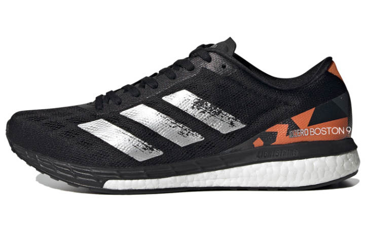 Adidas Adidas Adizero Boston 9 'Black Signal Orange'