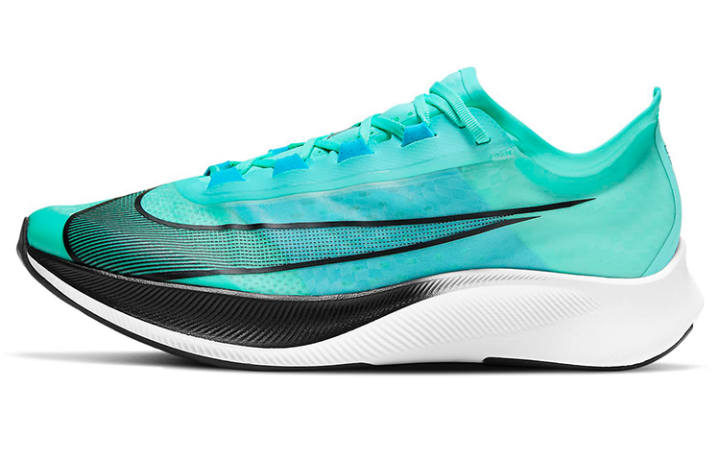 Nike Nike Zoom Fly 3 Textile, Synthetic Leather Slip Resistant Abrasion Resistant Low top Carbon Plate