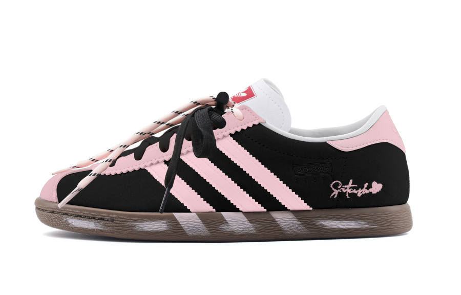 Adidas Originals Stadt Low top German Army Trainers Women's Pink