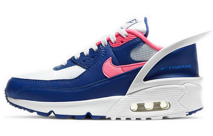 Nike Nike Air Max 90 FlyEase 'Pink Blue' Gs
