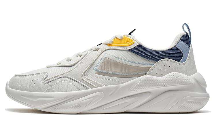 XTEP Cushioning Lightweight Low top Running Shoes Men's Gray Blue