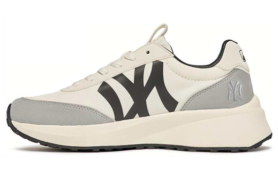 MLB Chunky Jogger Textile, Leather Cushioning Slip Resistant Abrasion Resistant Low top Chunky Sneakers Unisex