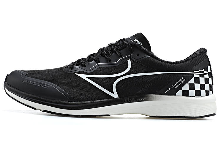 HEALTH KM2 Cushioning Slip Resistant Abrasion Resistant Low top Training Running Shoes Unisex Black