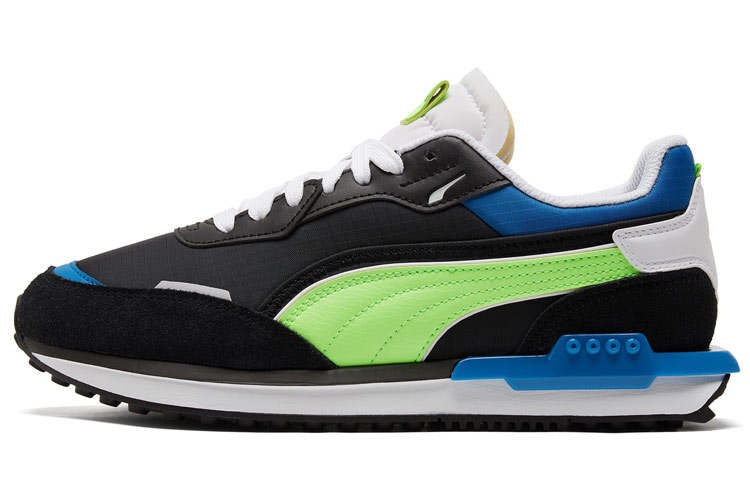 PUMA City Rider Fabric Cushioning Abrasion Resistant Lightweight Cushioning Abrasion Resistant Lightweight Low top