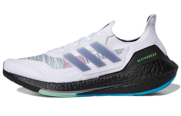 Adidas UltraBoost 21 Adidas 'White Screaming Green'
