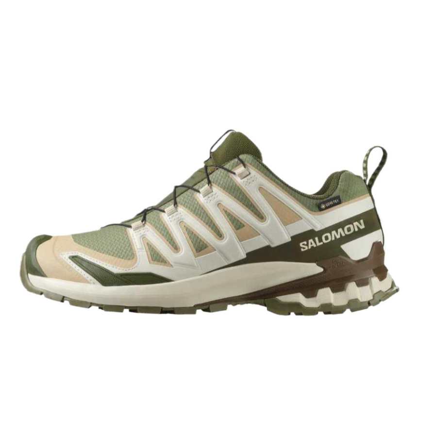 SALOMON XA Pro 3D V9 Top Grain Cow Leather Waterproof, Slip Resistant, Abrasion Resistant Low top
