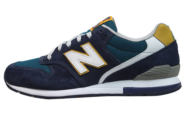 New Balance New Balance NB 996 Vintage Textile, Artificial Leather Low top Running Shoes Unisex Blue Green