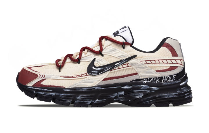 Nike Nike Initiator Abrasion Resistant Height Increasing Low top Casual Running Shoes Unisex Beige Red