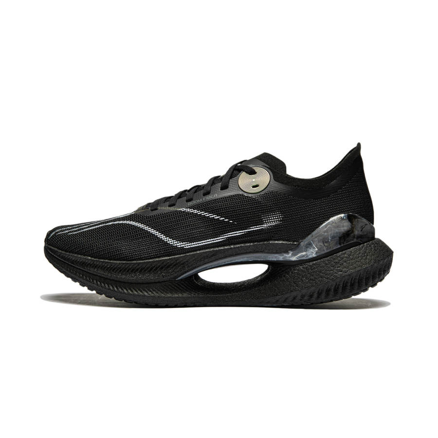 Li-Ning LiNing Jueying 2 Essential Cushioning Anti-Slip And Wear-Resistant Rebound Low-Top Running Shoes Men's Black
