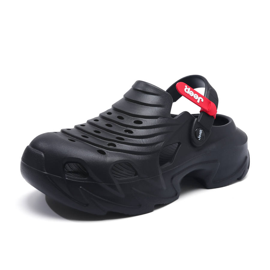 Jeep Jeep Platform EVA Closed Toe Slippers Men's Black