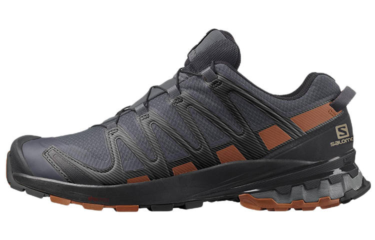 SALOMON XA Pro 3D V8 Mesh, Textile Abrasion Resistant Breathable Support Low top Running Shoes Men's Black Gray
