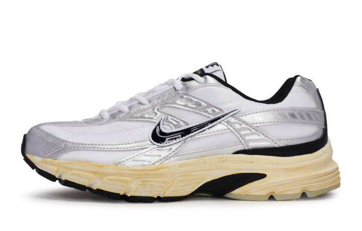 Nike Nike Initiator Slip Resistant Abrasion Resistant Low top Running Shoes Men's Black Silver Brown