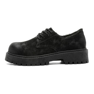YALU Microfiber Leather Short Combat Boots Men's