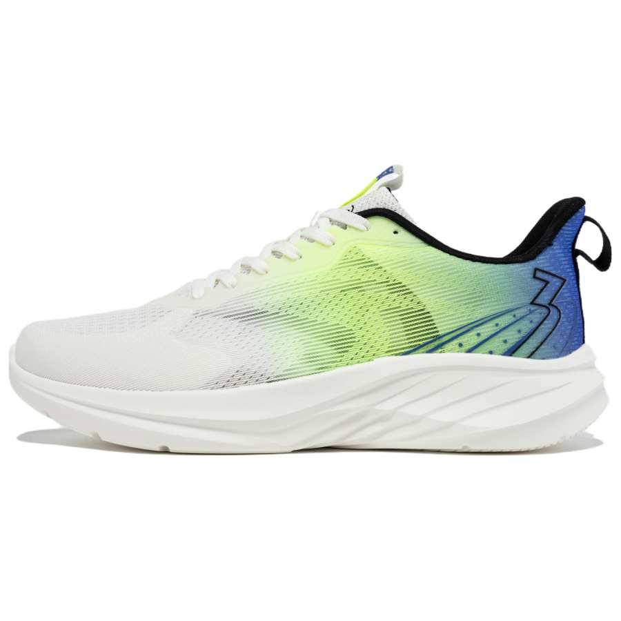 361° Cushioning Lightweight Cushioning Lightweight Low top Casual Running Shoes Men's White Cyan Blue