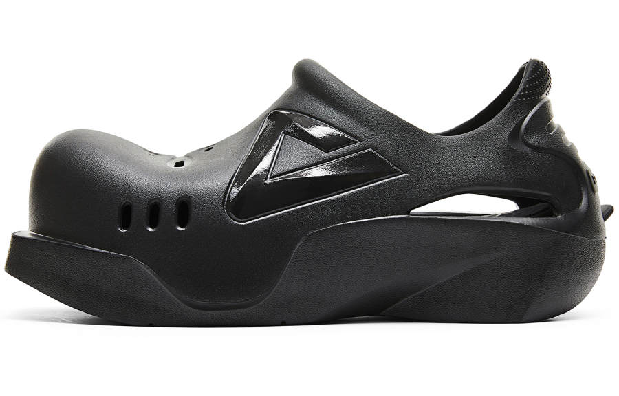 PEAK Taichi Doodle Shoes Clogs Women's All Black
