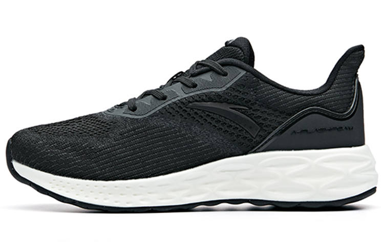 ANTA Running Shoes Women's Low Top Black/Ivory White