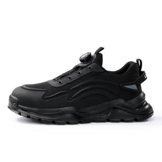 LANOUDUN Abrasion Resistant Impact Resistant Lightweight Low top Outdoor Shoes Unisex Black